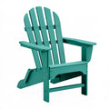 Adirondack Gartenstuhl 82 x 75 x 95 cm aus Kunststoff Türkis für den Aussenbereich